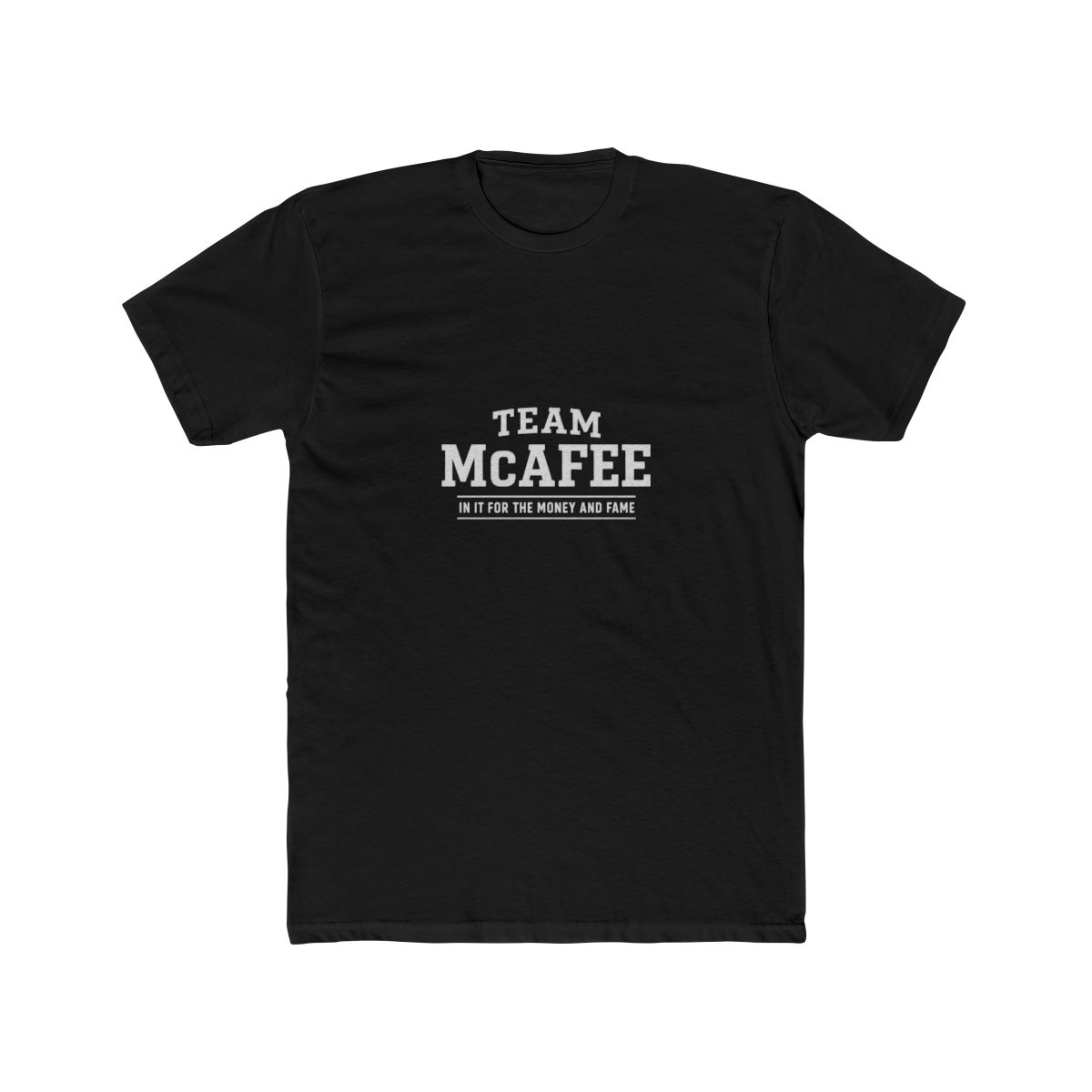 Team McAfee Proud Family Surname T-Shirt