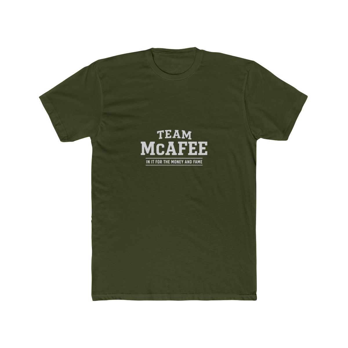 Team McAfee Proud Family Surname T-Shirt - alternate angle 4, merchandise