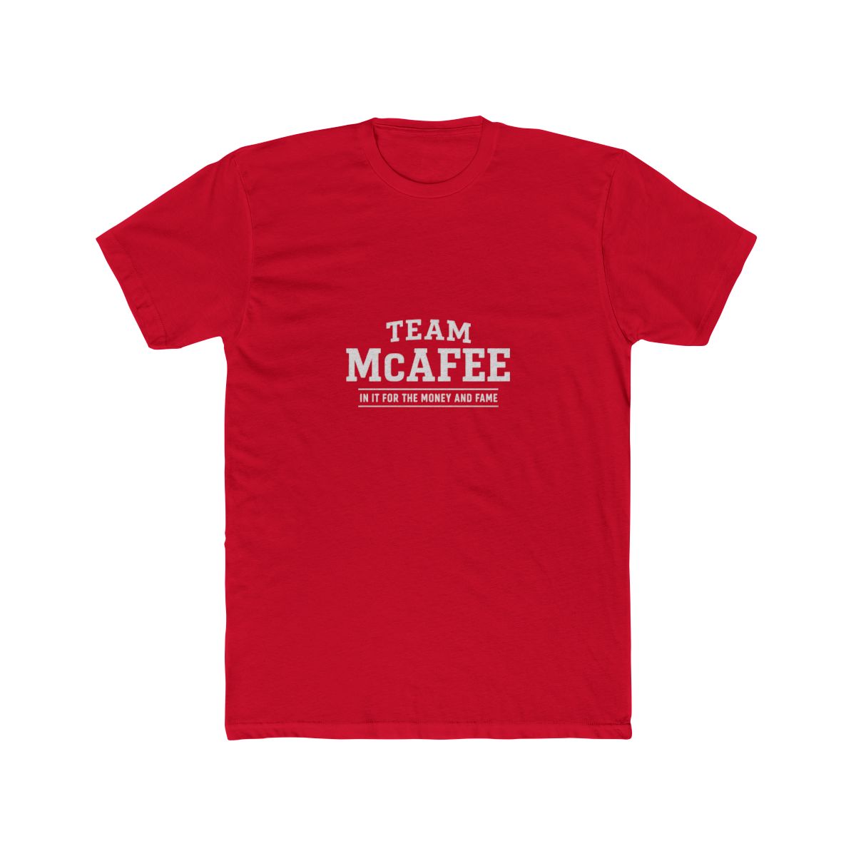 Team McAfee Proud Family Surname T-Shirt - alternate angle 2, merchandise