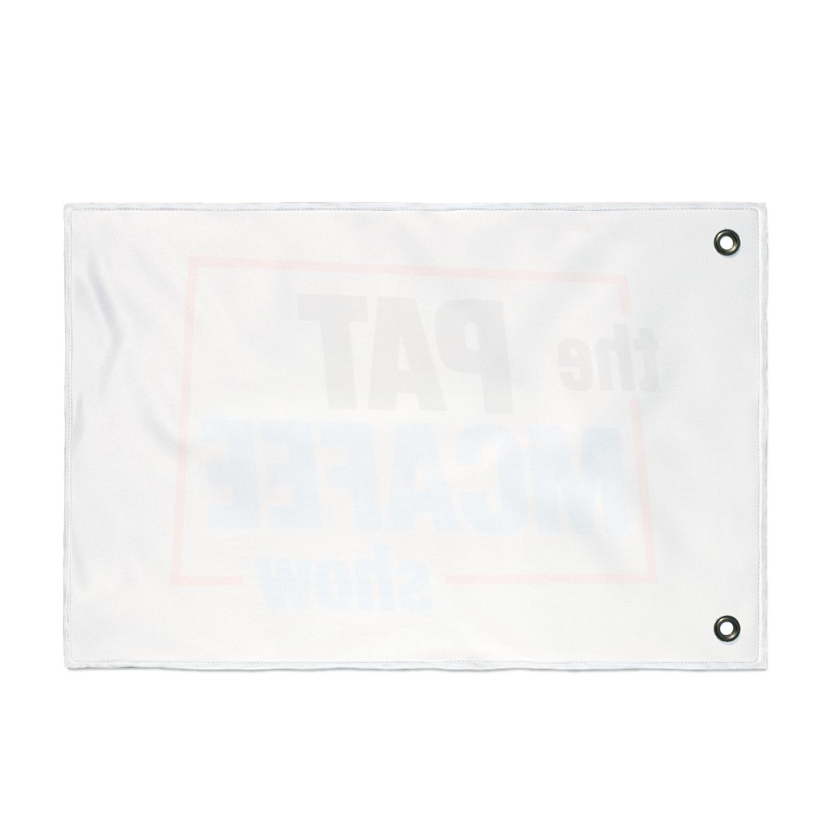 The Pat McAfee Show Flag - alternate angle 1, merchandise